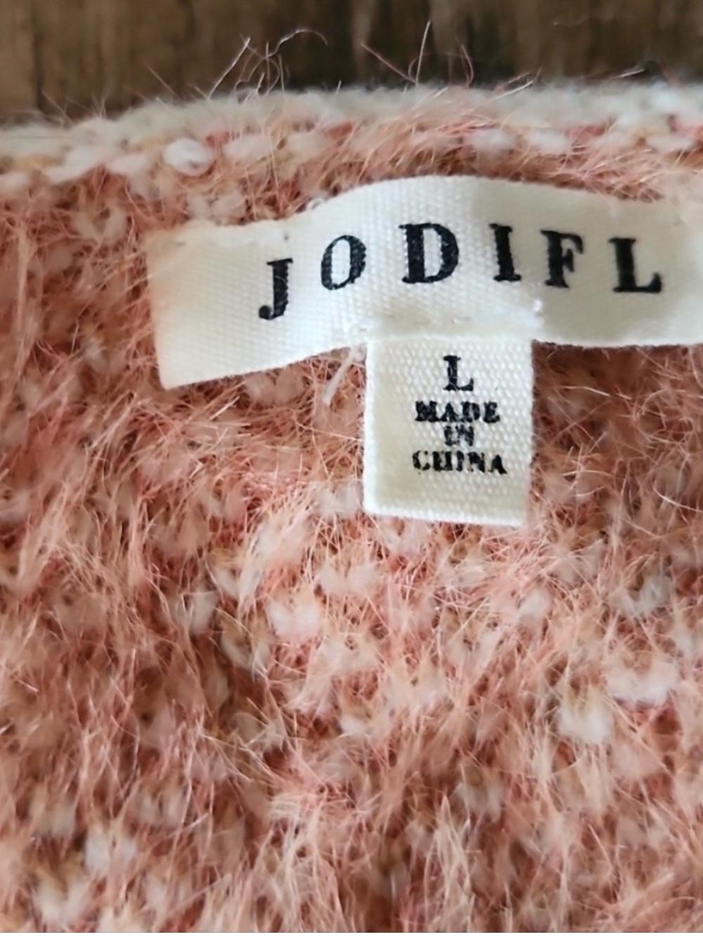 JODIFL Cream & Rust Aztec Open-Front Cardigan - Picture 6 of 7